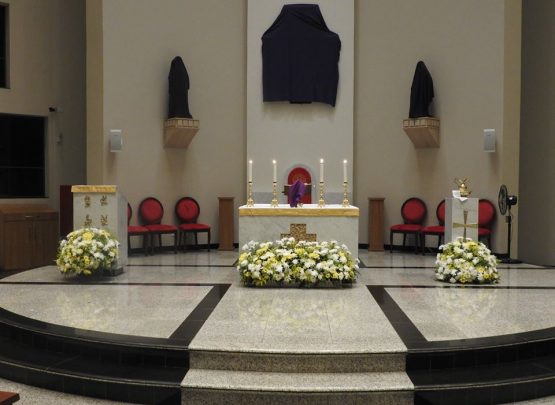Tão sublime sacramento, adoremos neste altar..
